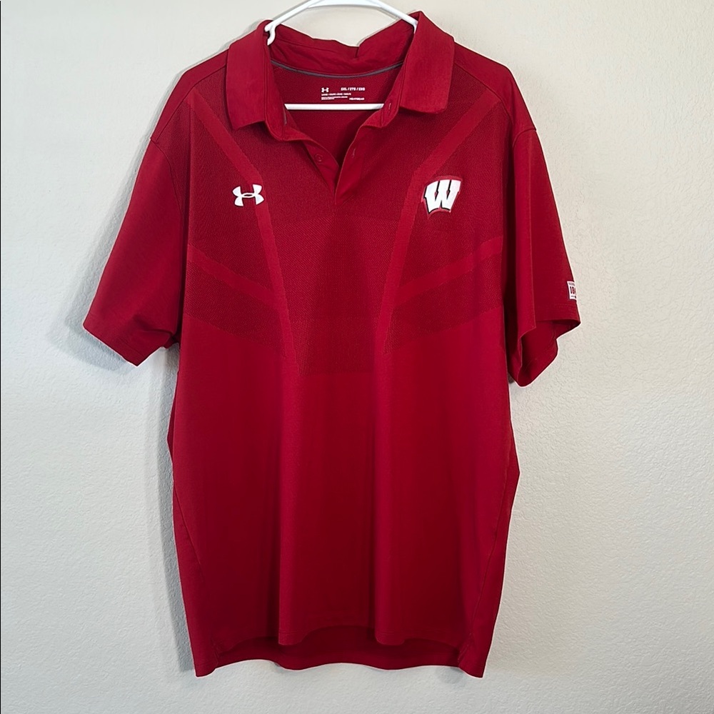 Under Armour Red Polo Shirt